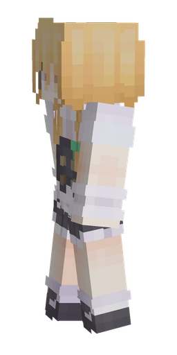 Orange skin: body, left side render