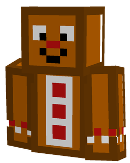 Brown skin: bust render