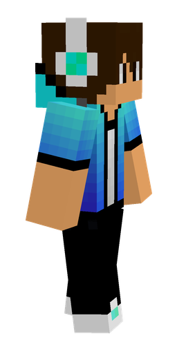 Black skin: body, right side render