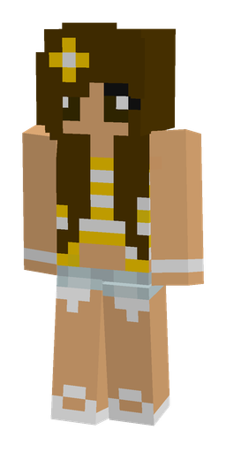 Brown skin: body, front render