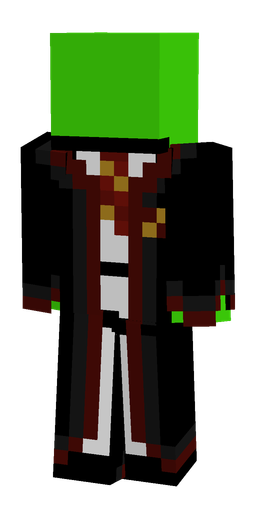 Black skin: body, front render