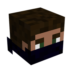 Black skin: head render