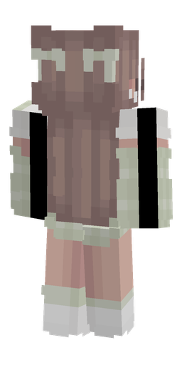 Classic skin: body, back render