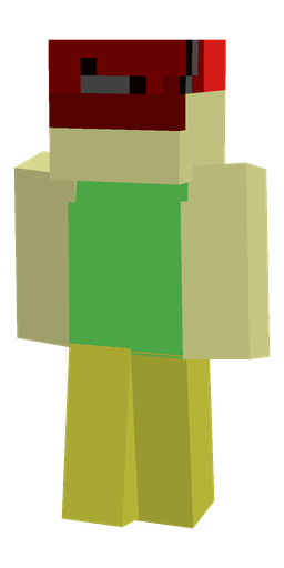 Classic skin: body, back render