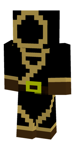 Black skin: body, front render