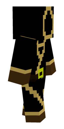 Black skin: body, right side render