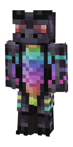 Black skin: body, front render