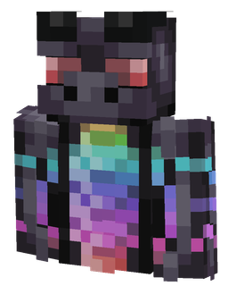 Black skin: bust render