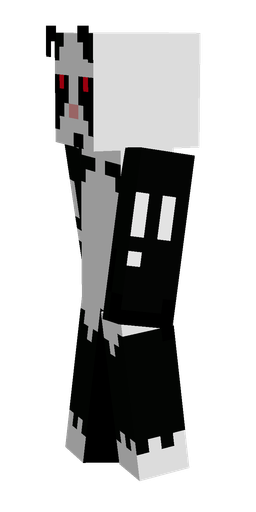 Black skin: body, left side render