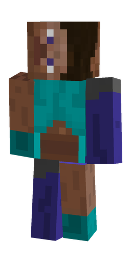 Black skin: body, front render