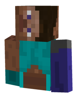 Black skin: bust render