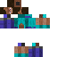 Black skin: raw texture render