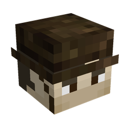Brown skin: head render