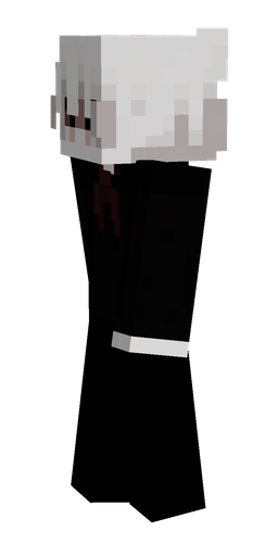 Black skin: body, left side render
