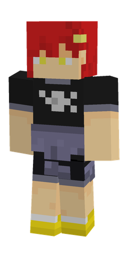 Black skin: body, front render