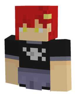 Black skin: bust render