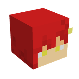 Black skin: head render