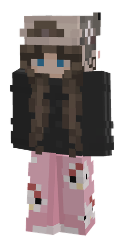Black skin: body, front render