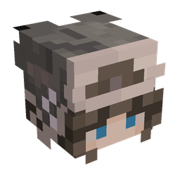 Black skin: head render