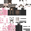 Black skin: raw texture render