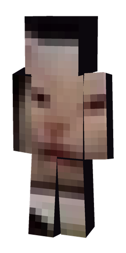 Black skin: body, front render