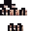 Black skin: raw texture render