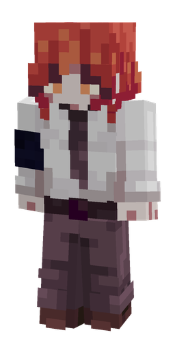 Pink skin: body, front render