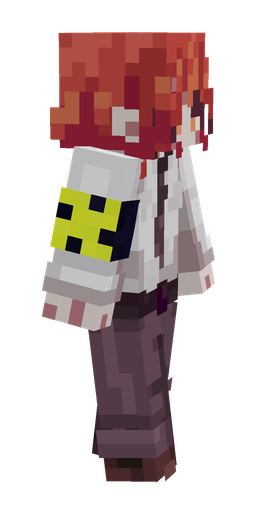 Pink skin: body, right side render