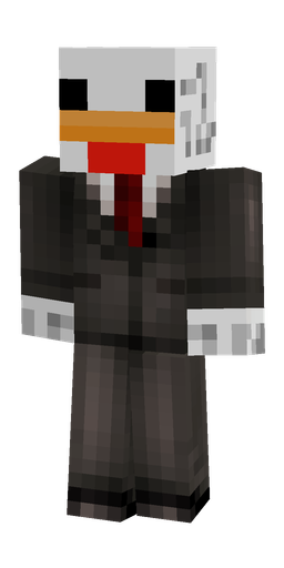 Black skin: body, front render