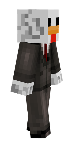 Black skin: body, right side render