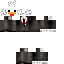 Black skin: raw texture render