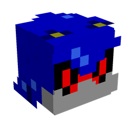 Blue skin: head render