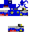 Blue skin: raw texture render