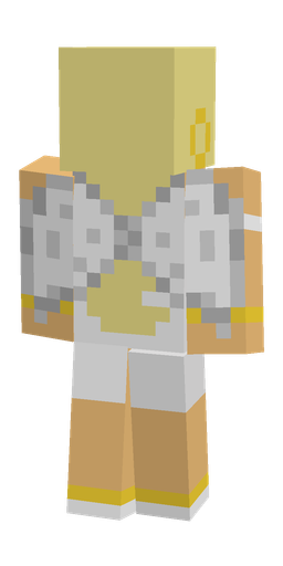 Classic skin: body, back render