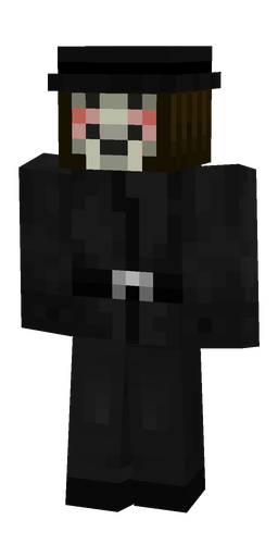 Black skin: body, front render