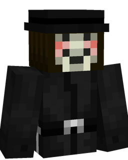 Black skin: bust render