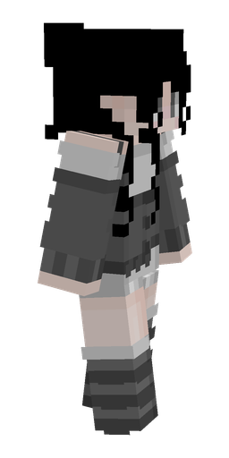 Black skin: body, right side render