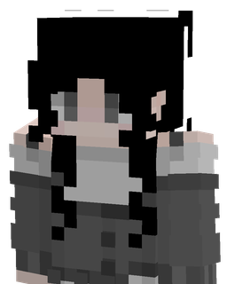 Black skin: bust render