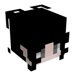 Black skin: head render