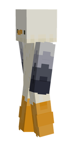 Gray skin: body, left side render
