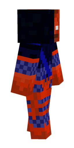 Black skin: body, right side render