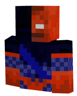 Black skin: bust render