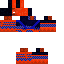 Black skin: raw texture render