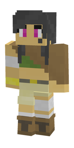 Black skin: body, front render
