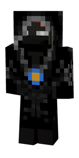 Black skin: body, front render