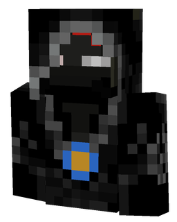 Black skin: bust render