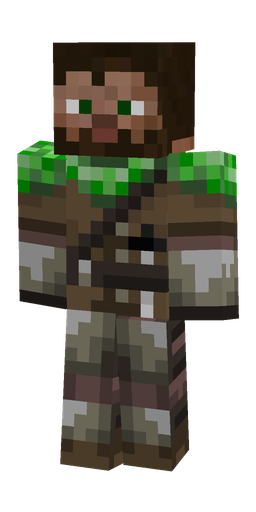 Black skin: body, front render