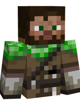 Black skin: bust render