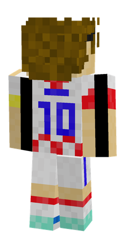 Brown skin: body, back render