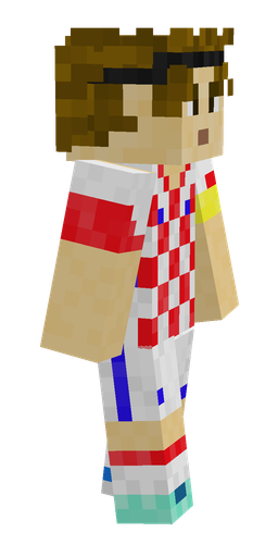 Brown skin: body, right side render
